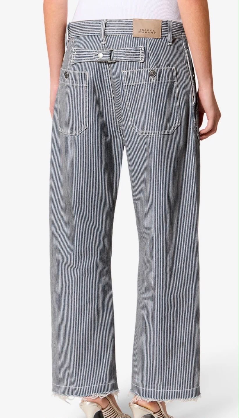 PANTALON ISABEL MARANT ERMINA RAYURES 2