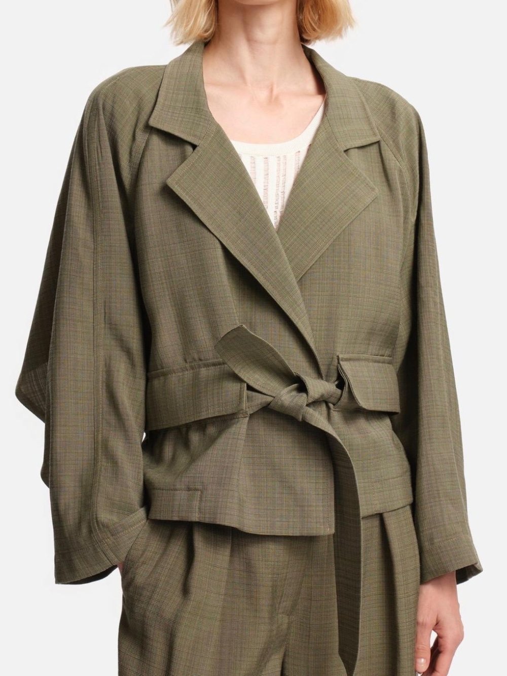 VESTE MARGAUX LONNBERG RICHIE KAKI