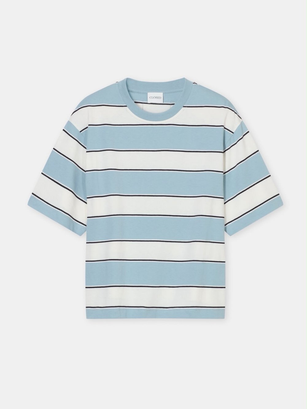TEE-SHIRT CLOSED 200 BLC BLEU 1