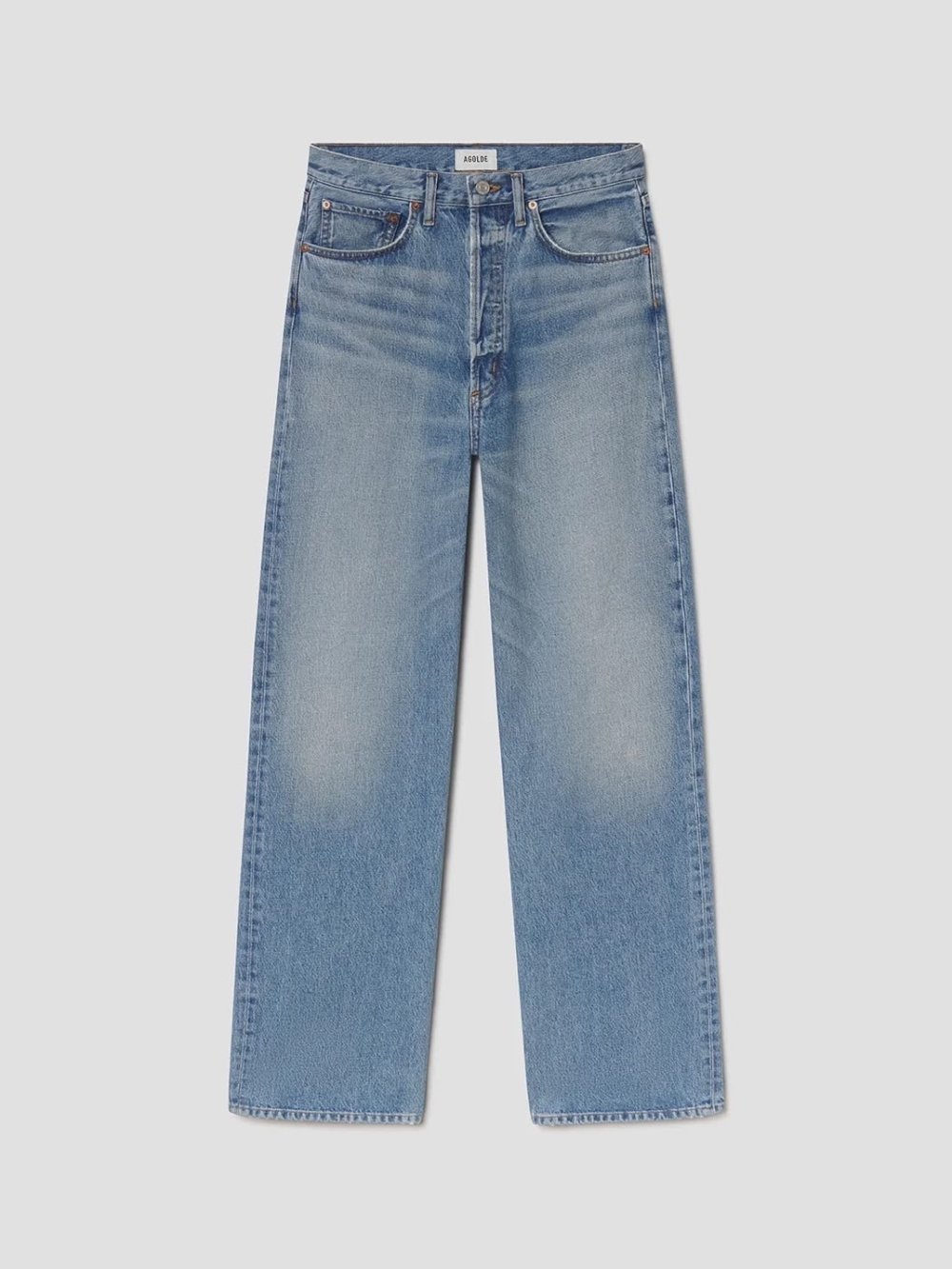 JEAN AGOLDE LOW RISE LOOSE BLEU 1