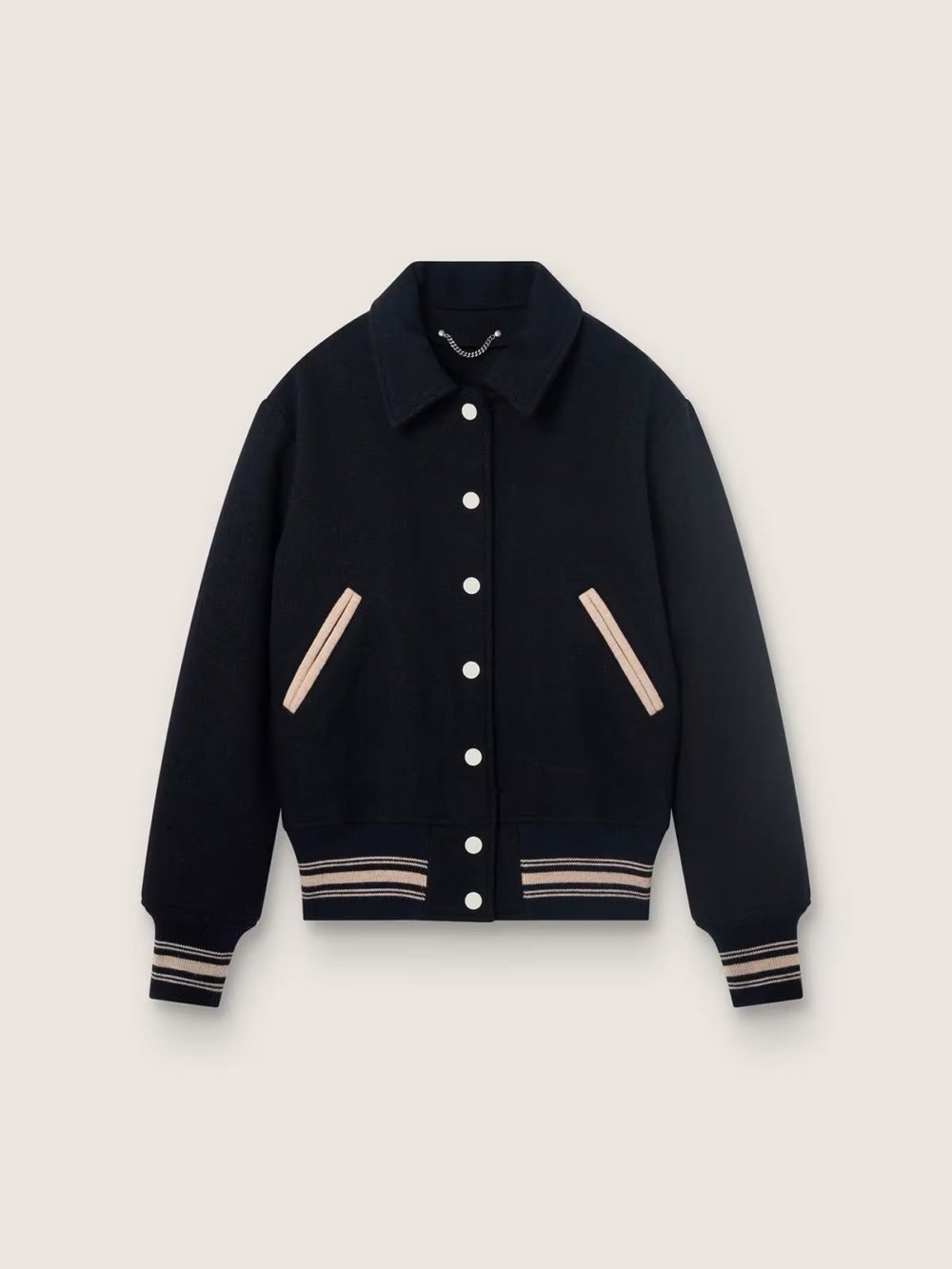 BOMBER GOLDEN GOOSE BLEU GWP02742 1
