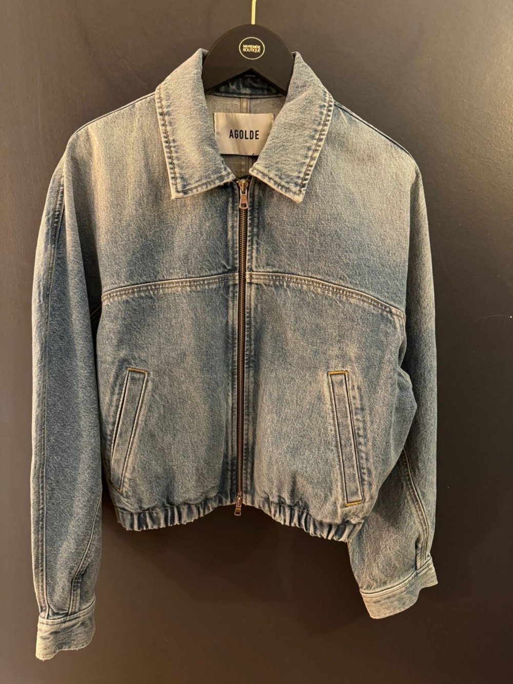 VESTE AGOLDE DIXON JEAN BLEU