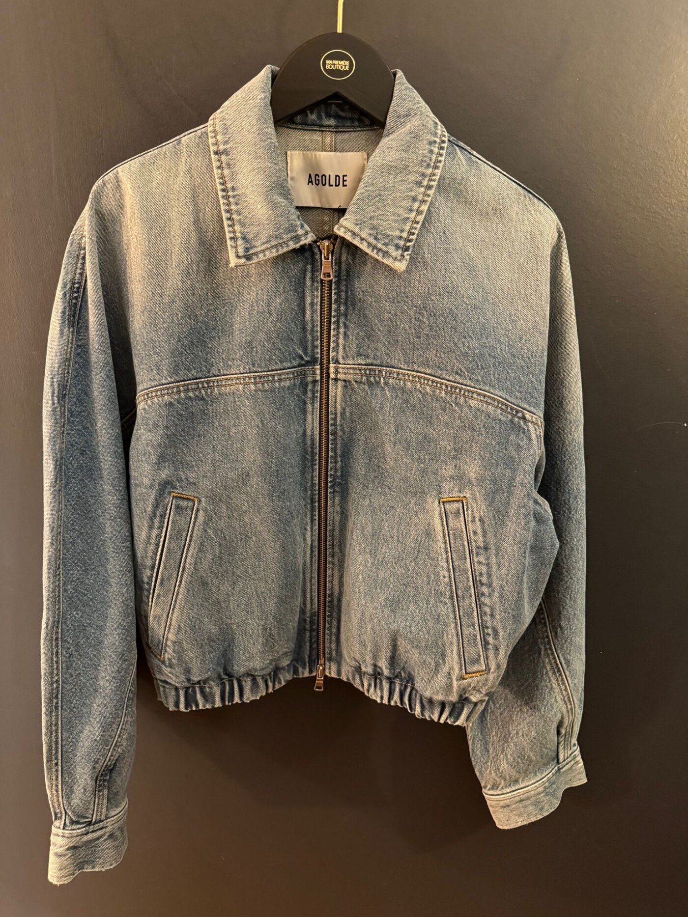 VESTE AGOLDE DIXON JEAN BLEU