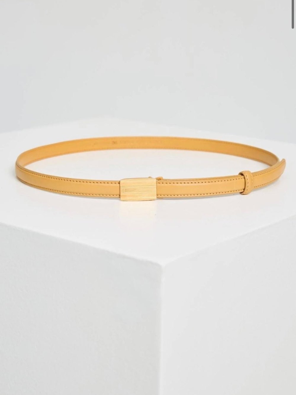 CEINTURE LAURENCE BRAS MINI MEC BEIGE