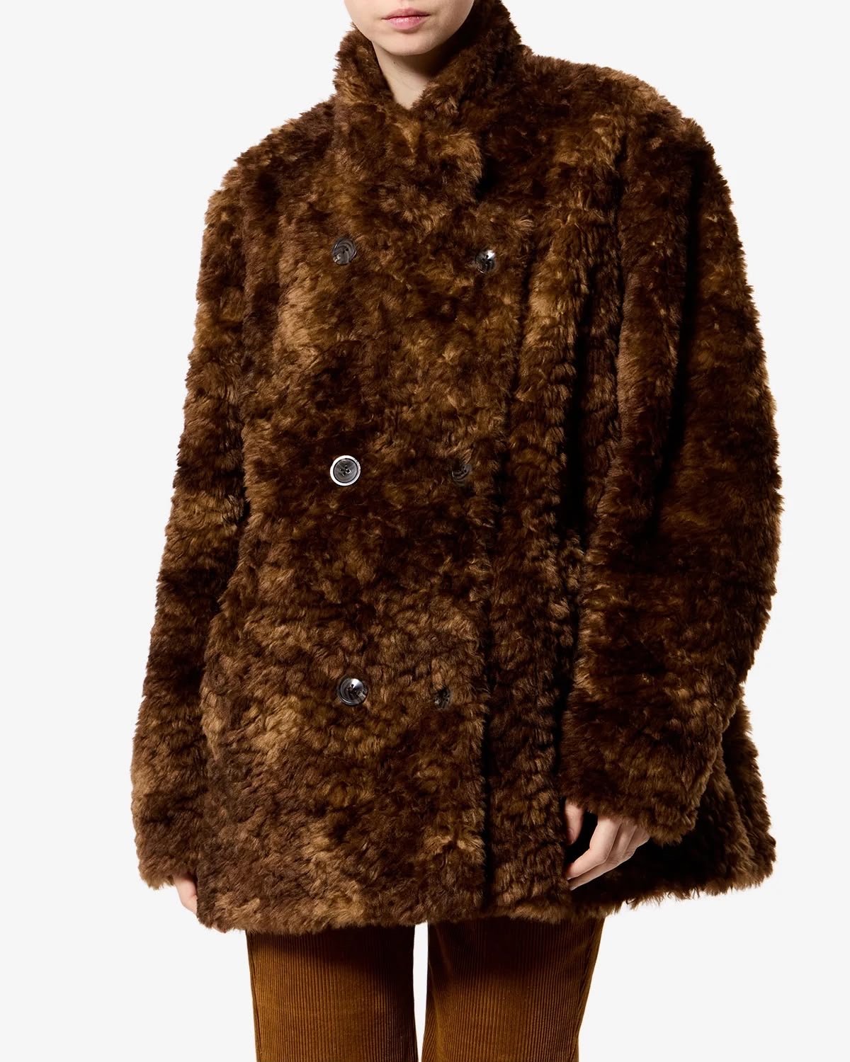 VESTE ISABEL MARANT JYA MARRON 2
