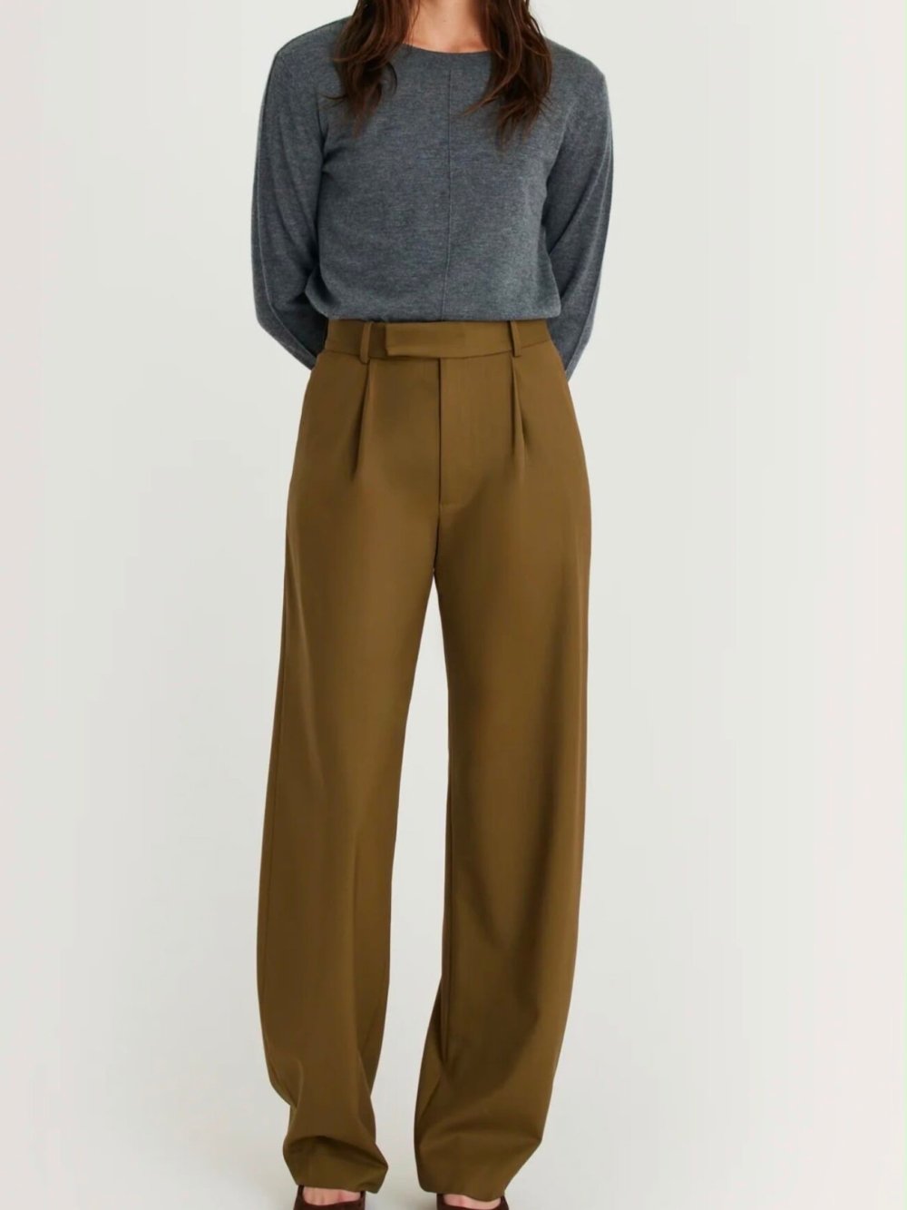 PANTALON MARGAUX LONNBERG CESARE KAKI 1