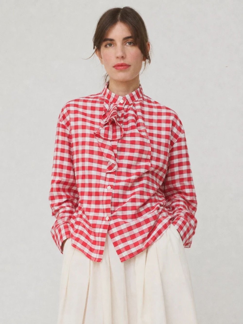 CHEMISE MII JABO ROUGE 1