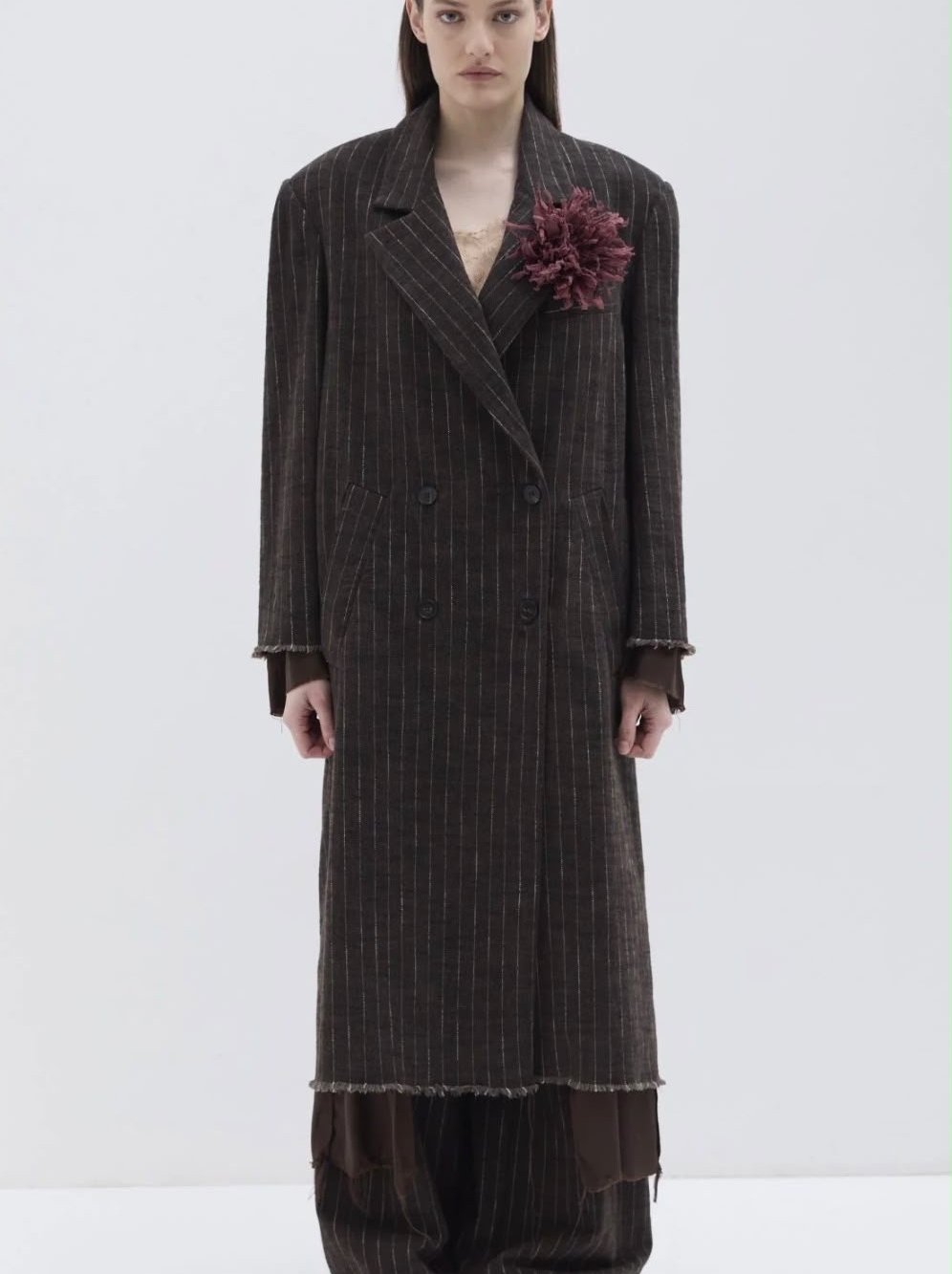 MANTEAU PHISIQUE DU ROLE 26W023 MARRON 1