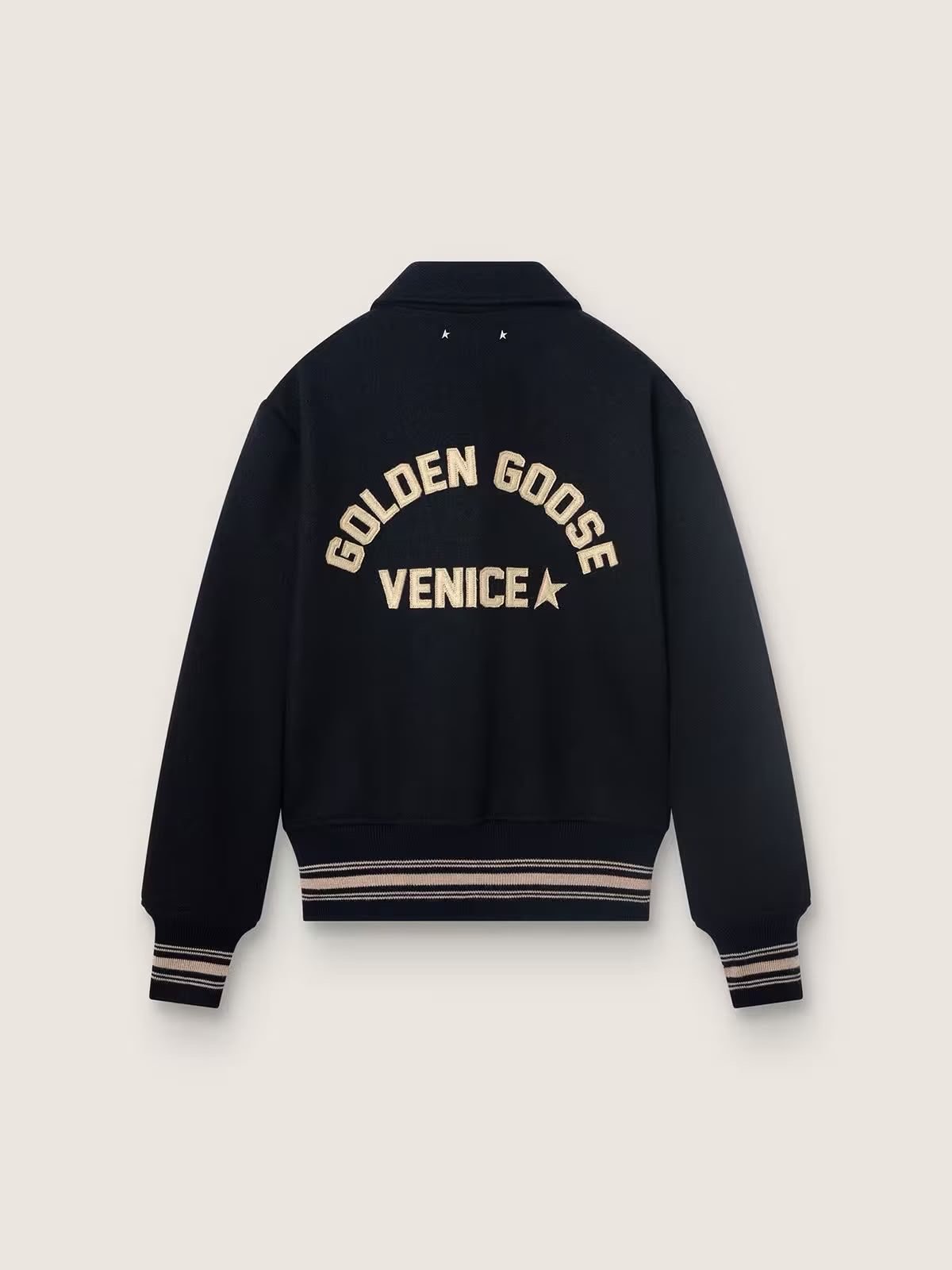 BOMBER GOLDEN GOOSE BLEU GWP02742 2