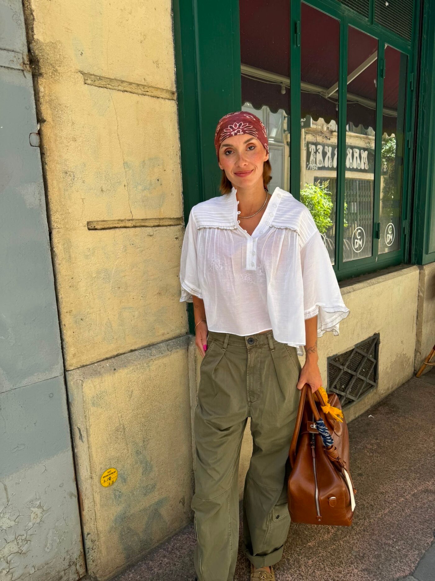 BLOUSE ISABEL MARANT DOUNA HAUT BLANC – Image 2