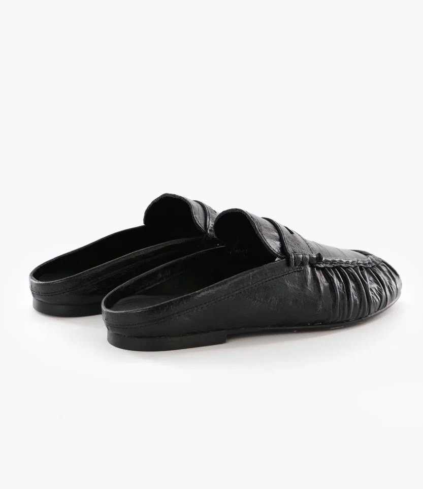 MULES TORAL PIPER ANGUILA NOIR 2