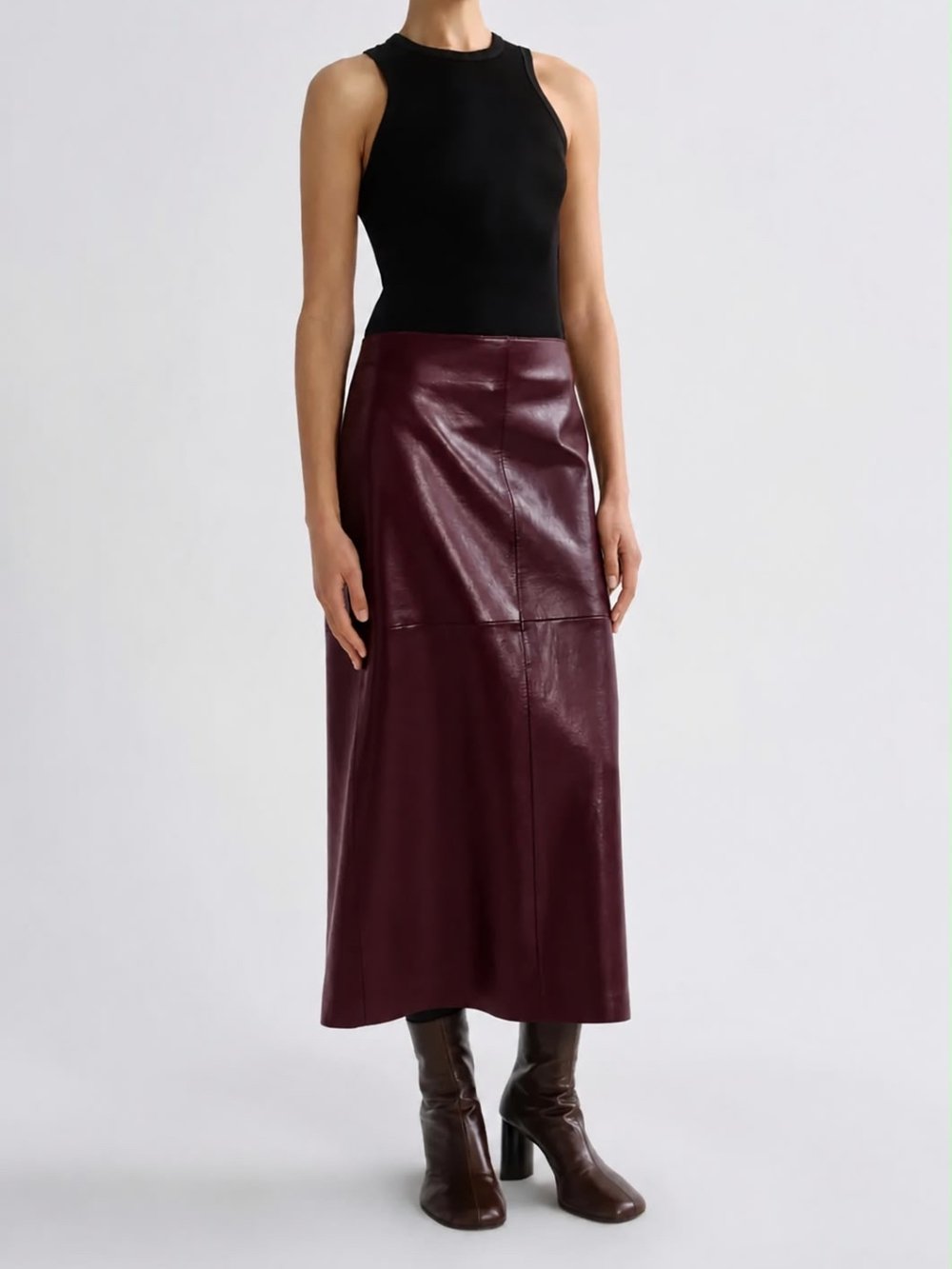 JUPE AGOLDE HIKSON BORDEAUX 1