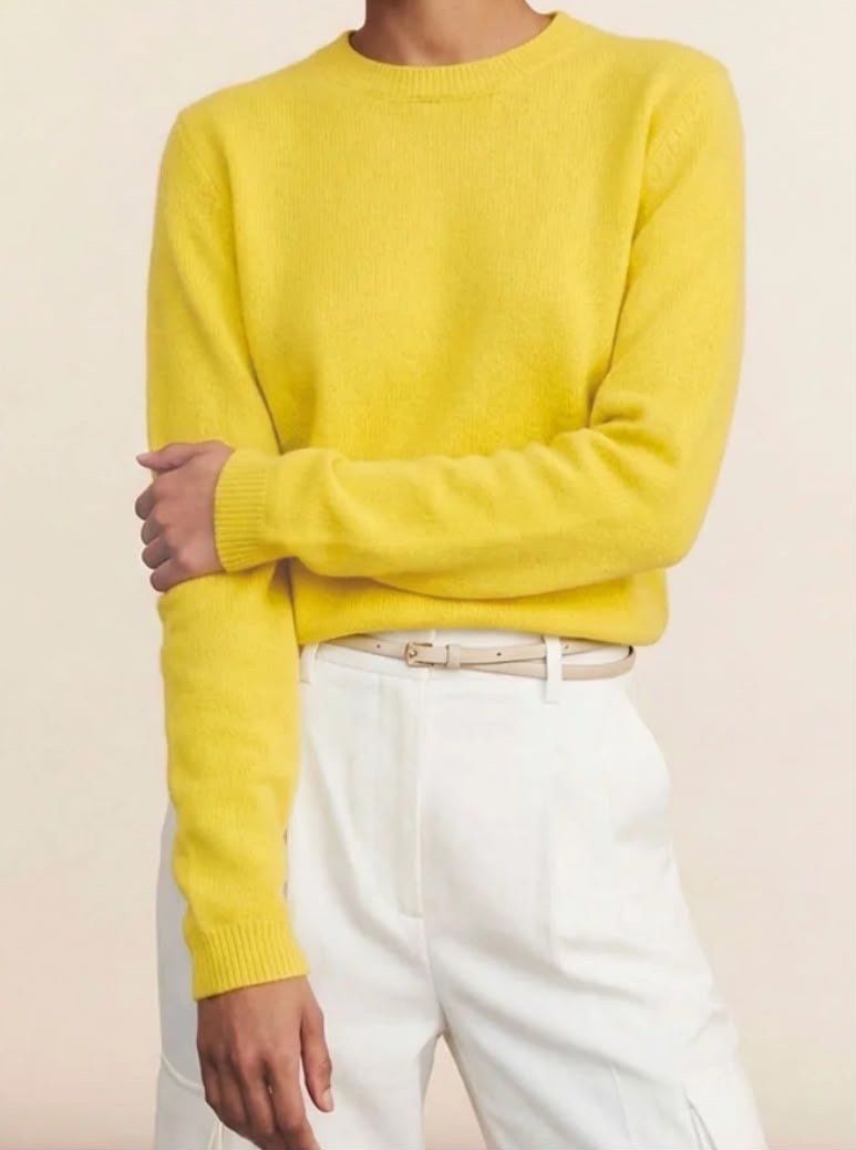 PULL LINNEA LUND PIA JAUNE 2