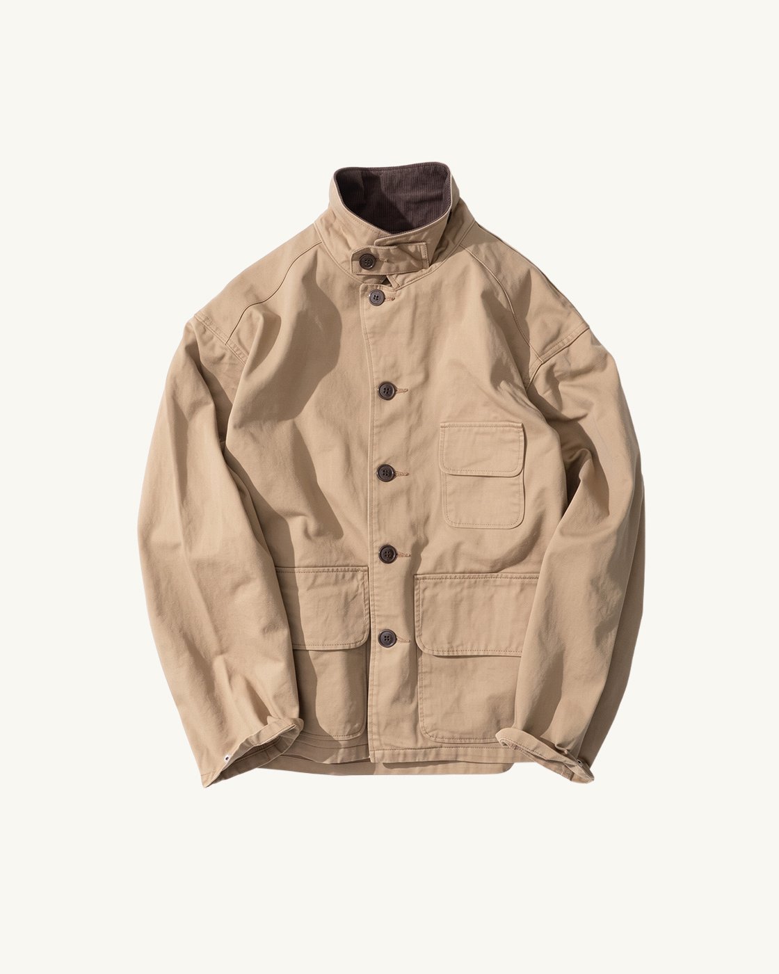VESTE THE ORDINARY FITS HUNTING JACKET SABLE 2