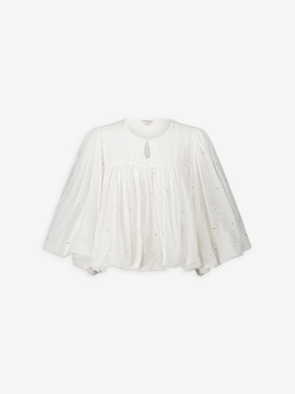 BLOUSE LAURENCE BRAS CAMILLE BLANCHE
