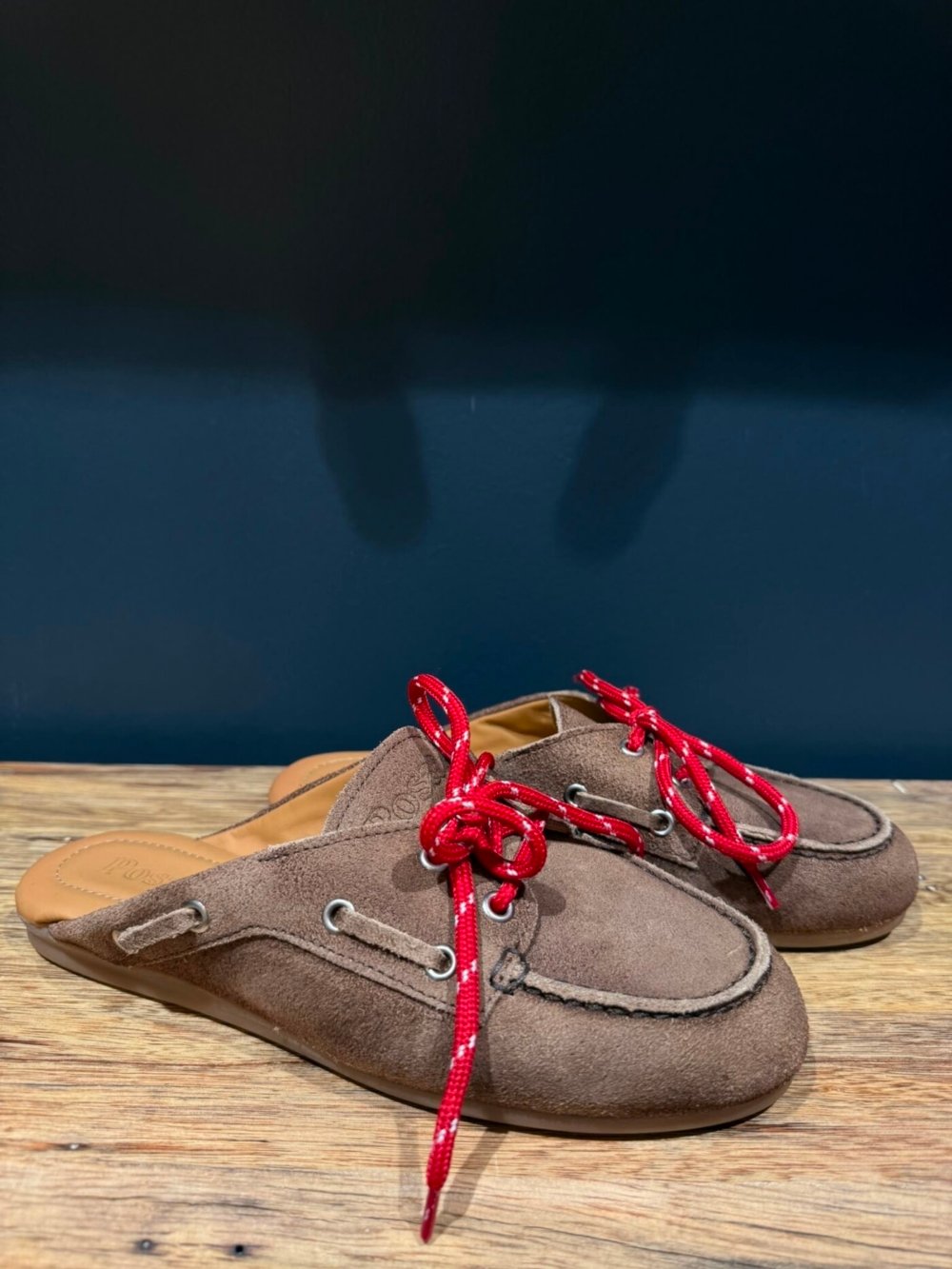 MULES POSA BOAT LOAFER BROWN 1