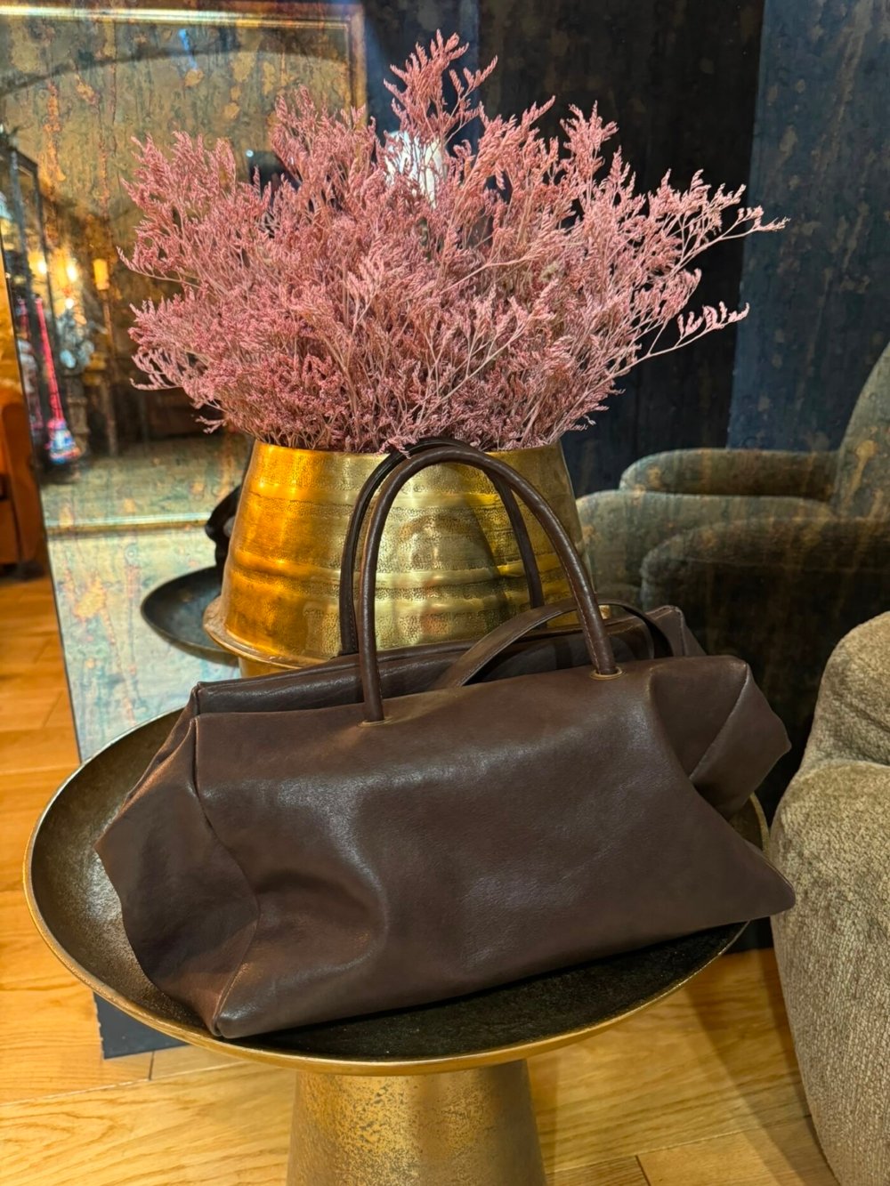 SAC BEA MOMBEARS SHOULDER BAG S MAT MARRON