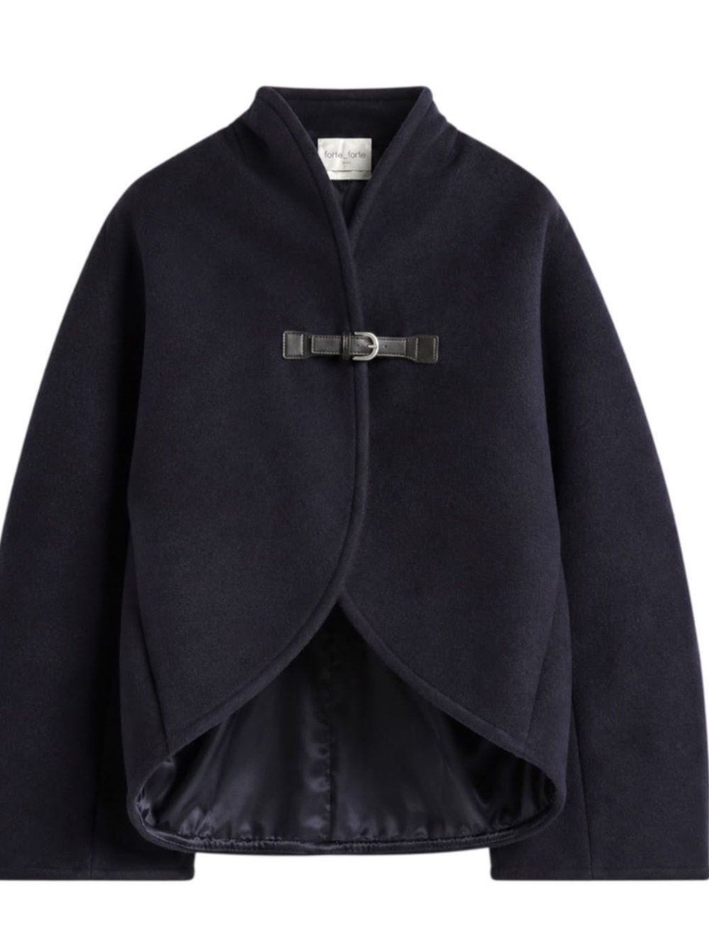 VESTE FORTE FORTE MY COAT 15308 BLEU NUIT 1