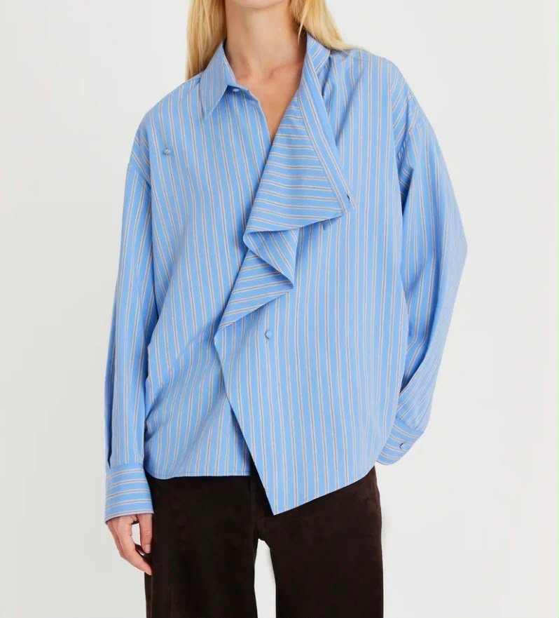 CHEMISE MARGAUX LONNBERG BELLA BLUE STRIPES 2