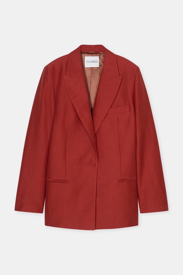 BLAZER CLOSED ORANGE