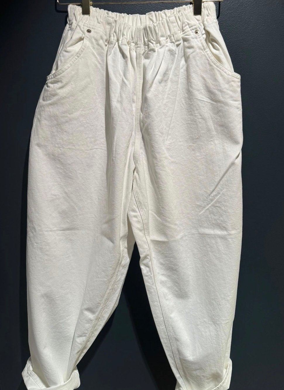 PANTALON BASCO MAO LONG WHITE 1