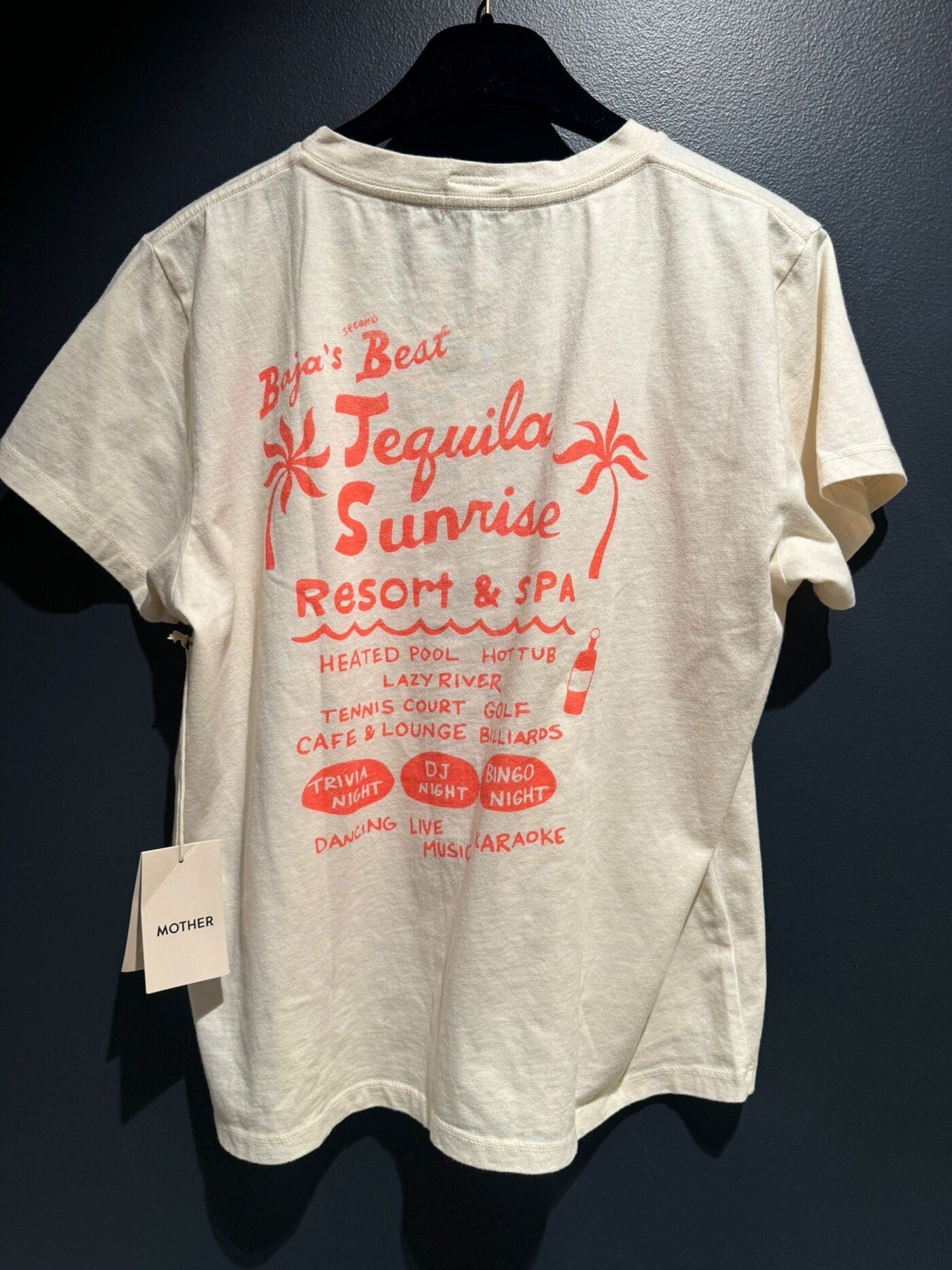 TEE SHIRT MOTHER THE BOXY GOODIE GOODIE