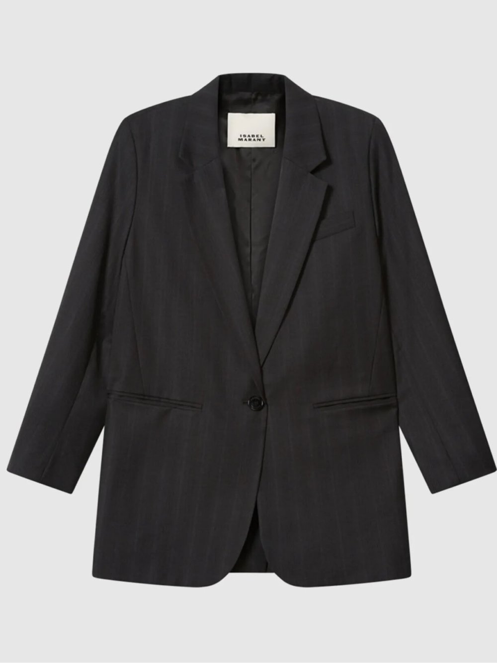 VESTE ISABEL MARANT NERIX ANTHRACITE 1