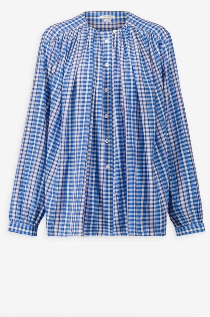 BLOUSE LAURENCE BRAS CALUMET BLEU
