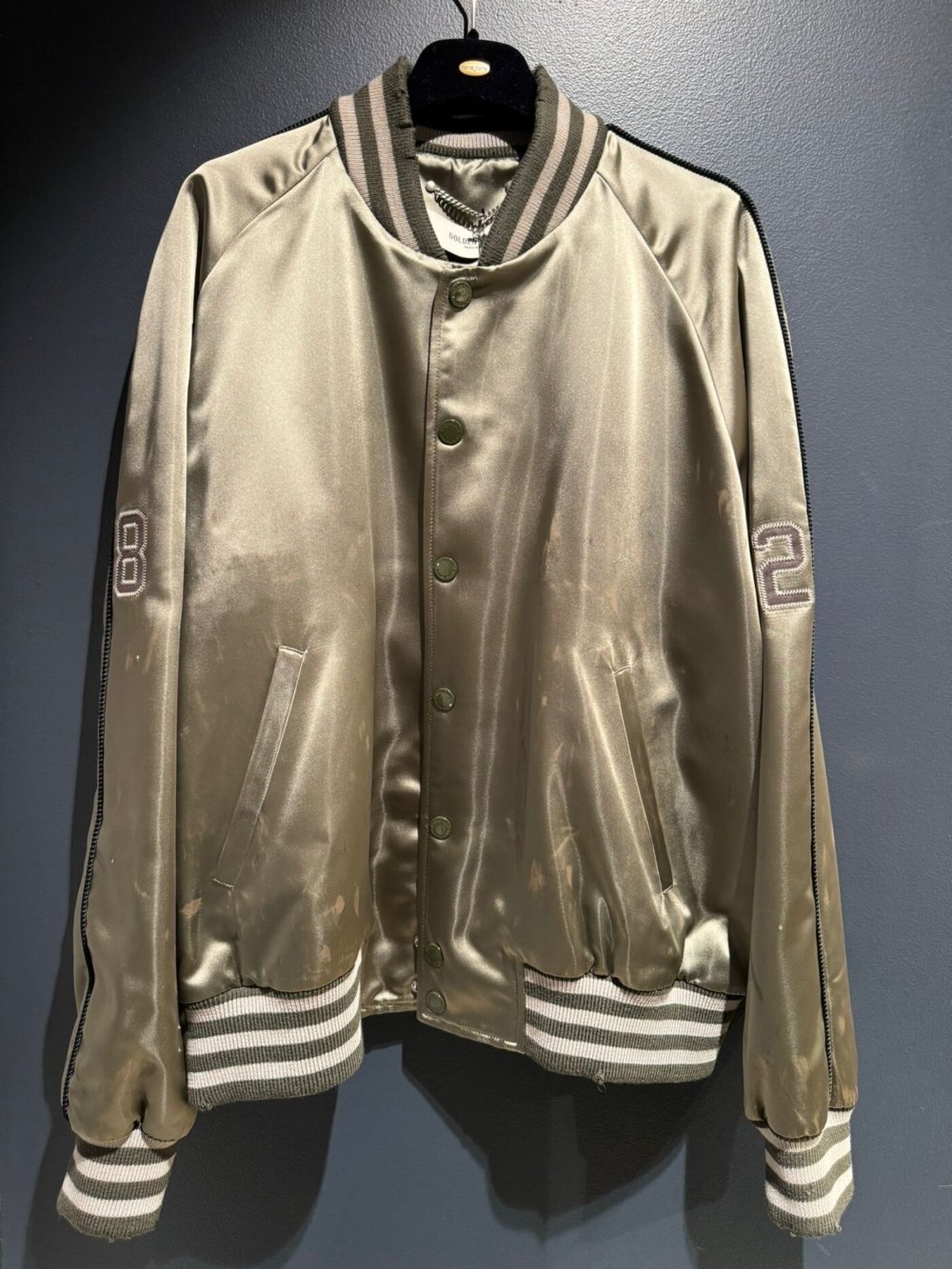 BLOUSON GOLDEN GOOSE JOURNEY BOMBER SATIN