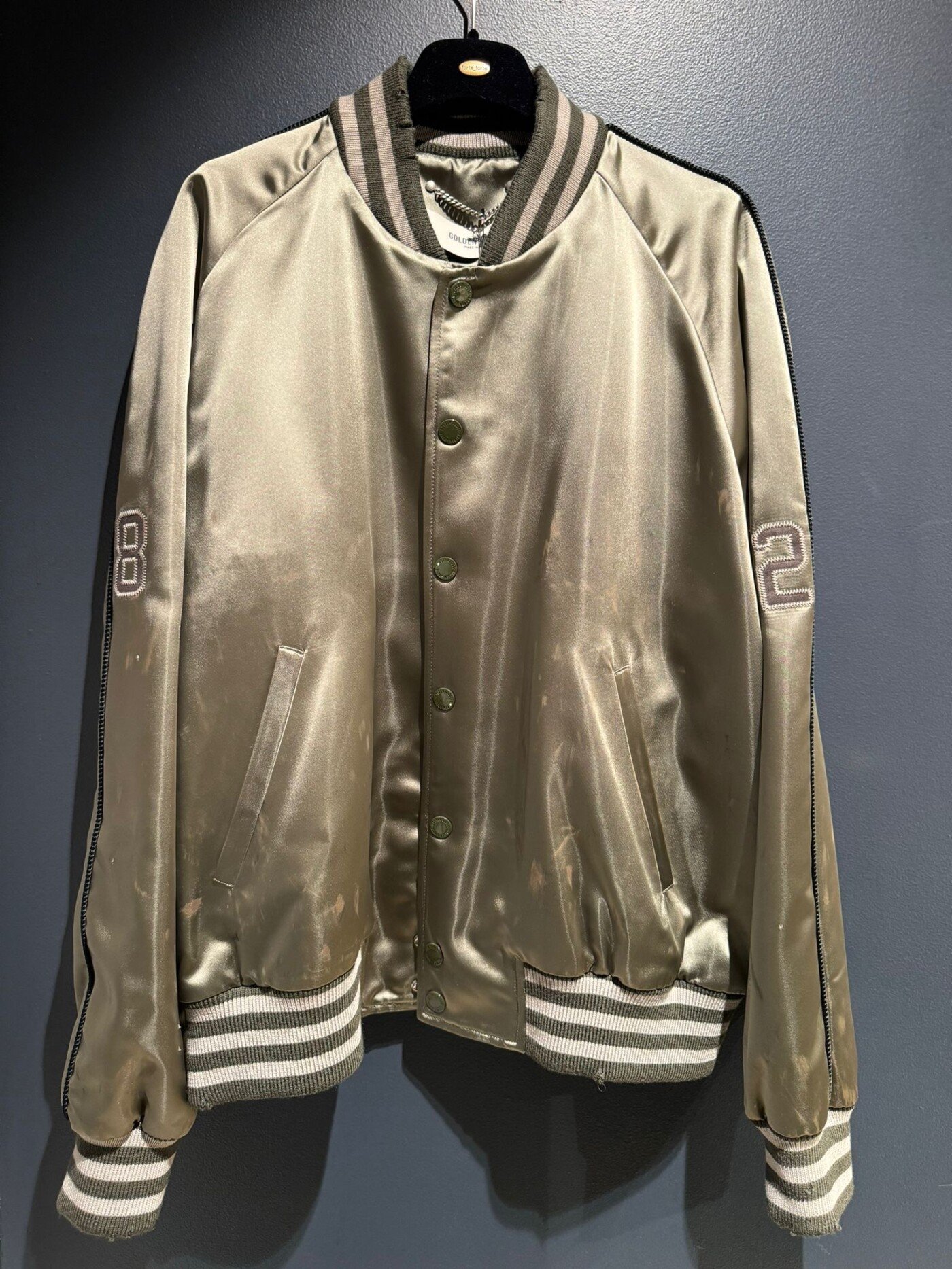 BLOUSON GOLDEN GOOSE JOURNEY BOMBER SATIN