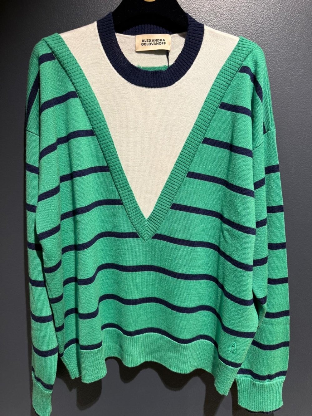 PULL ALEXANDRA GOLOVANOFF AURELE STRIPES EXT