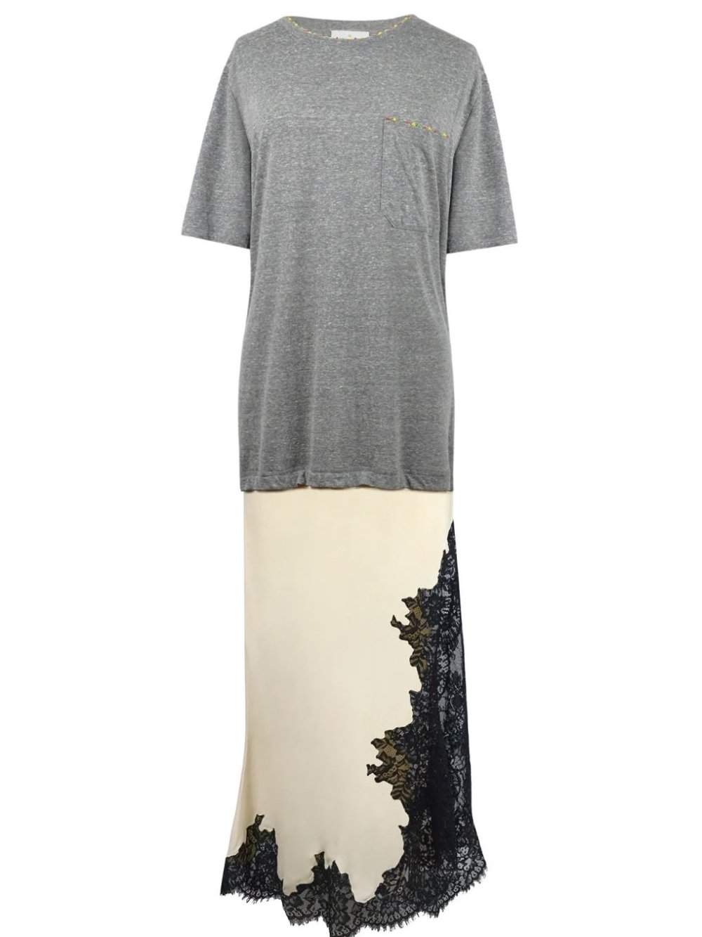 ROBE MONOKI PIZZA GREY/WHITE