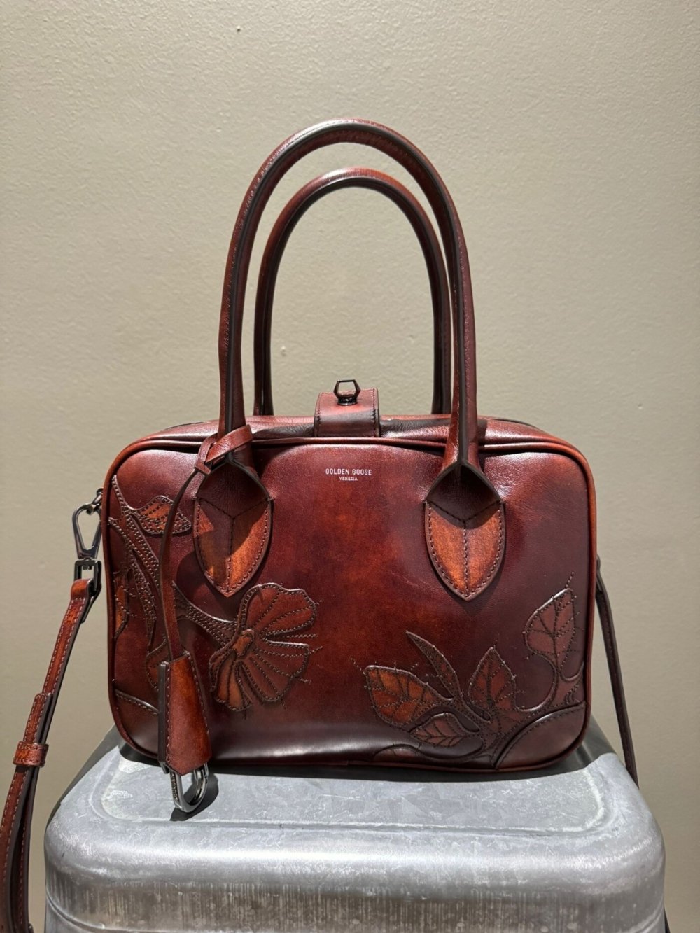 SAC GOLDEN GOSSE VITA BAG BRODE