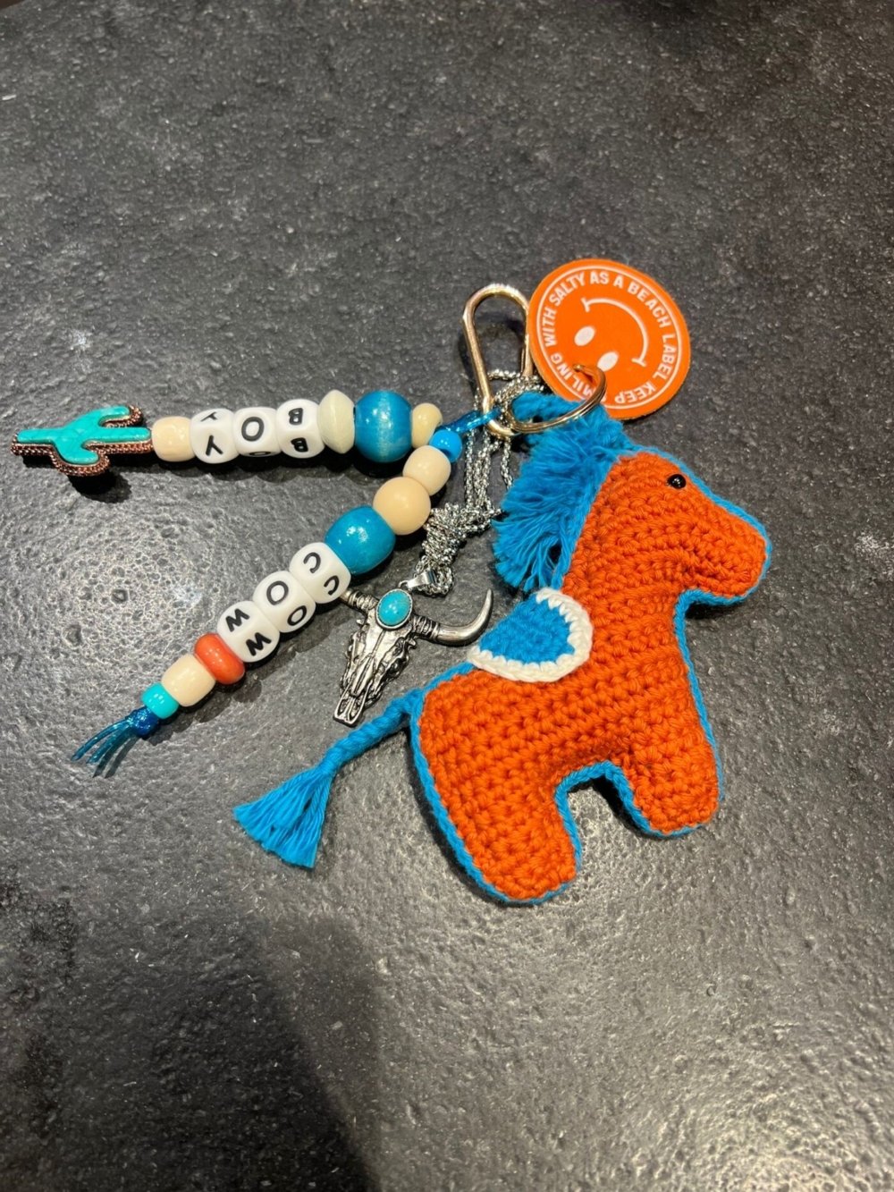 PORTE CLEFS SALTY AS A BEACH