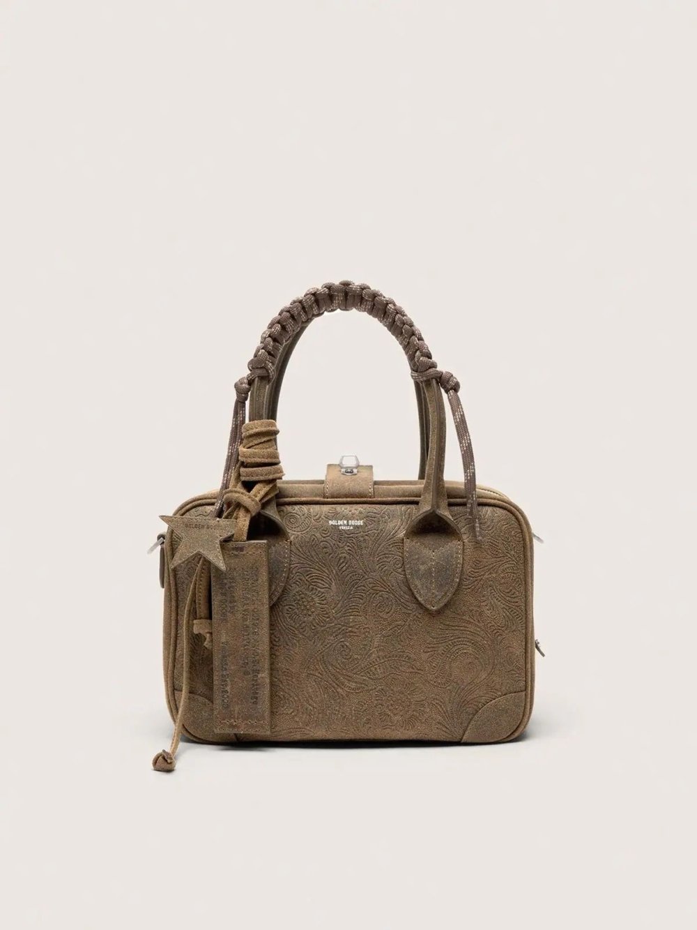 SAC GOLDEN GOOSE VITA TAUPE 1