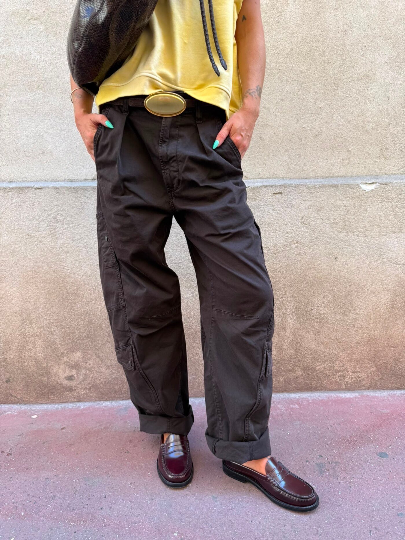 PANTALON FLIGHT PANT MARRON – Image 2