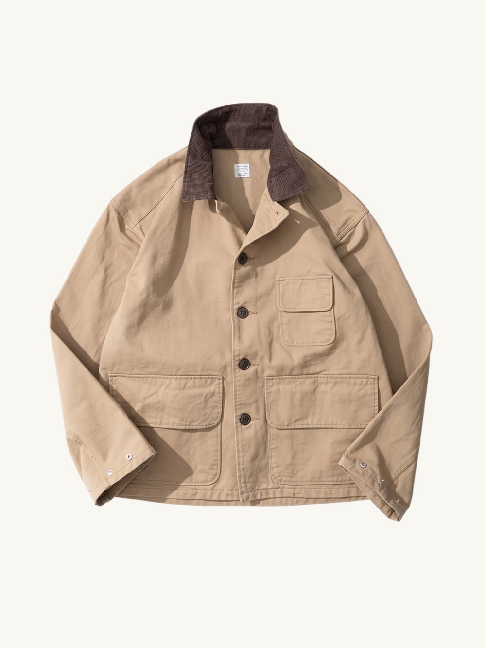 VESTE THE ORDINARY FITS HUNTING JACKET SABLE 1