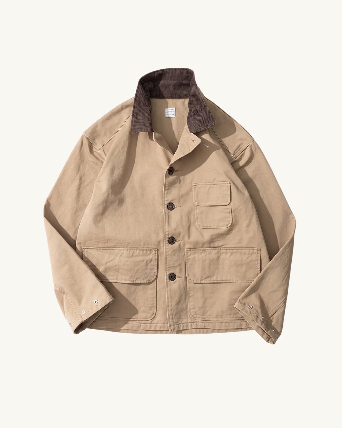VESTE THE ORDINARY FITS HUNTING JACKET SABLE 1