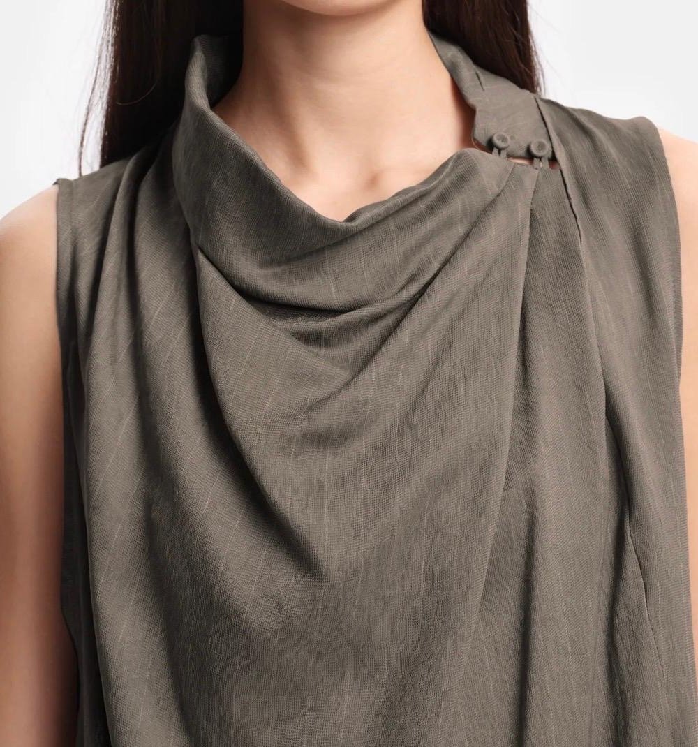 TOP MARGAUX LONNBERG KAKI